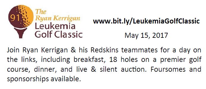 The Ryan Kerrigan Leukemia Golf Classic