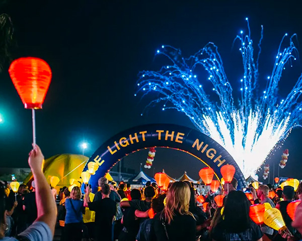 Light The Night featured in USA Today magazine article