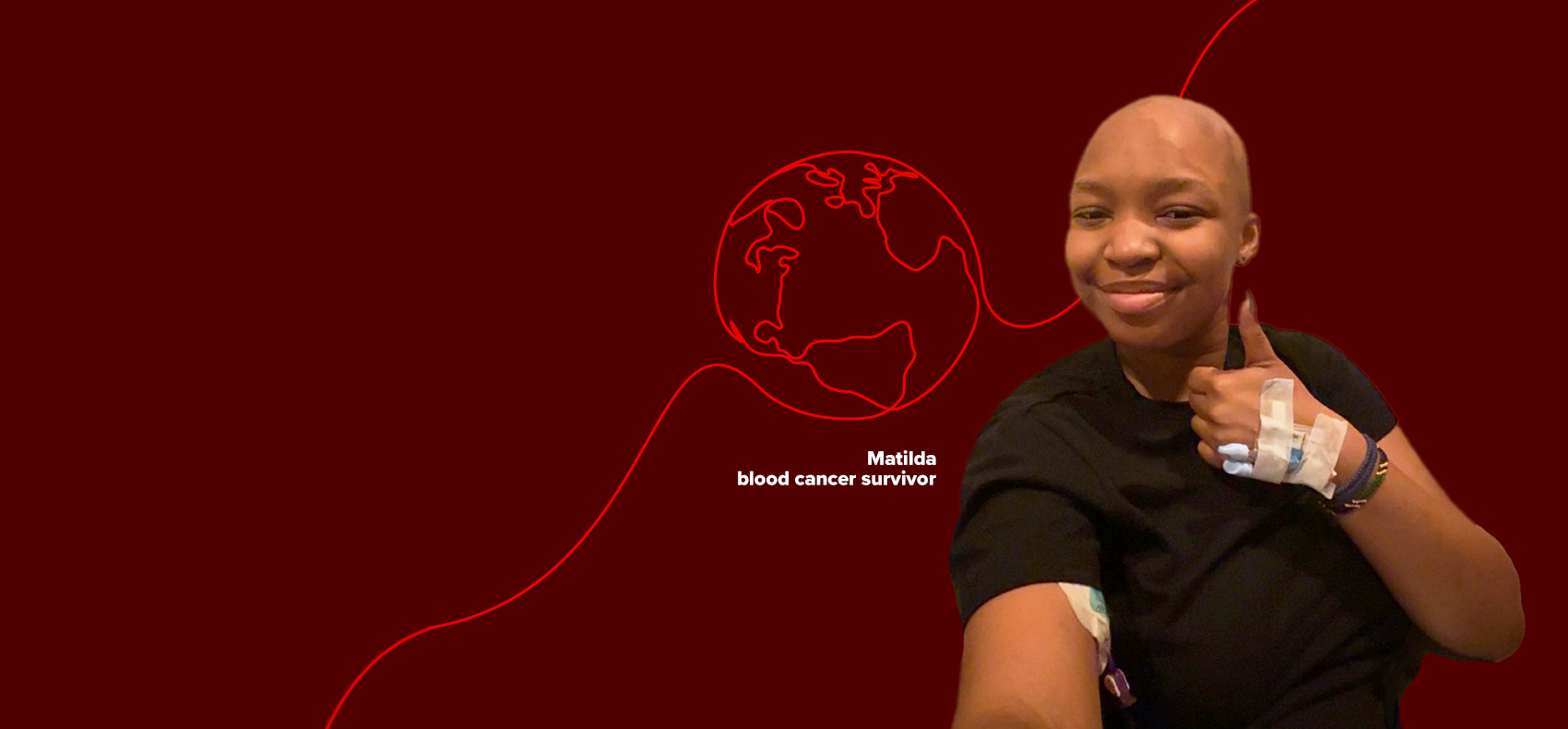 Matilda, blood cancer survivor